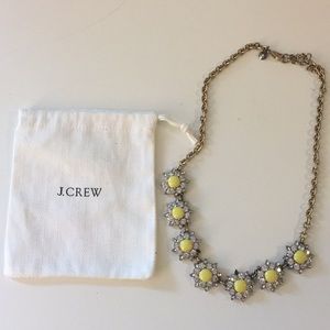 J crew necklace with bag
